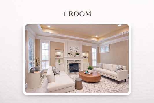 Essential Virtual Staging (1-3 images) $40-$110
